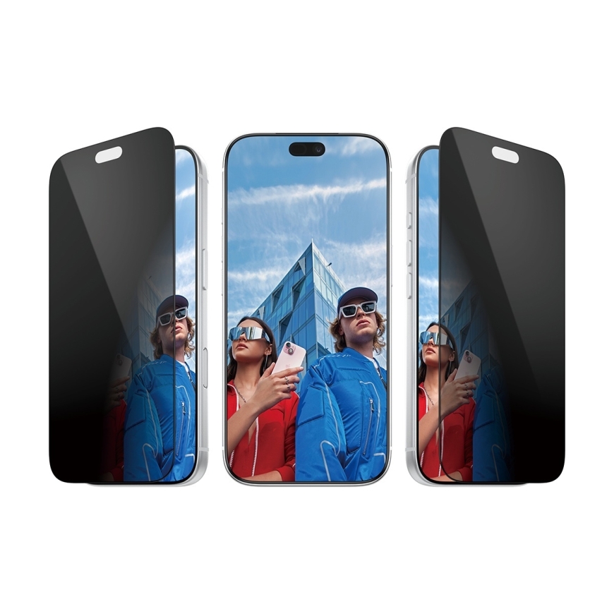 PanzerGlass 2-Way Privacy Ultra-Wide Fit screen protector, iPhone 18 Pro – 5