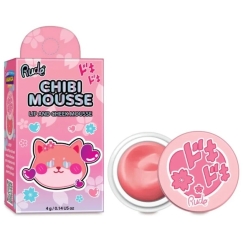 Rude Cosmetics Chibi Mousse Huule- ja Põsepuna Balsam 2-In-1 Flutter, 4 g