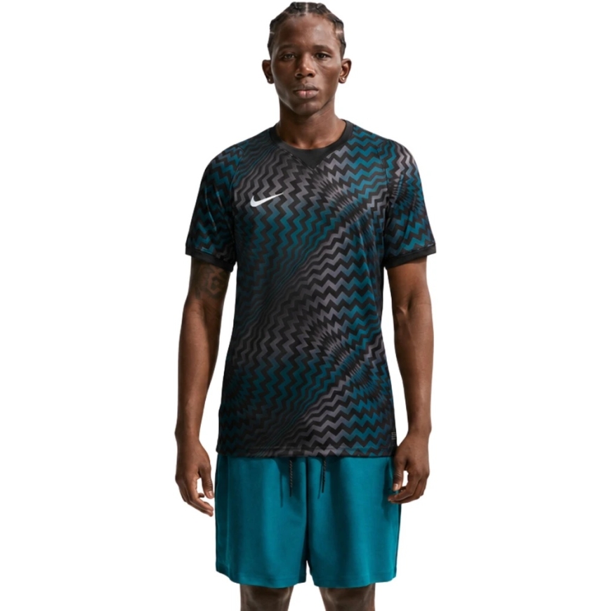 Nike Dri-Fit Gardien VI väravavaht meeste särk must-sinine-hall HV8301 010 (S)