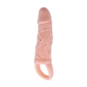 BAILE Realistinen penis-suojus pidentää BAILE Realistinen penis-suojus pidentää