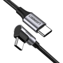 Ugreen 50123 USB cable USB 2.0 1 m USB C 0.48 Gbit/s 60 W Black, Silver Ugreen 50123 USB cable USB 2.0 1 m USB C 0.48 Gbit/s 60 W Black, Silver