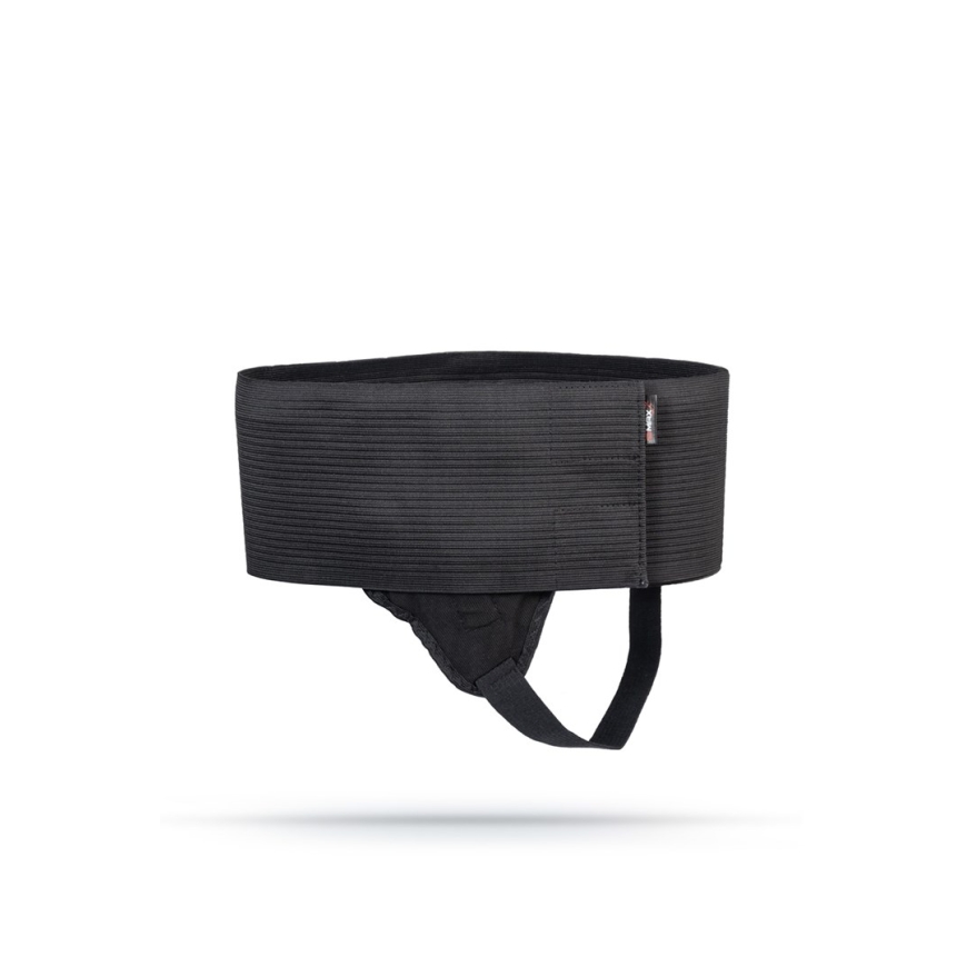 Unilateral Inguinal Hernia Belt "Axilmax O-1408/CZA/XL/L REHAFUND, Black – 2