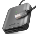 Axagon CRE-S3 External USB-A 3.2 Gen 1 3-slot & lun SD/microSD/CF card reader
