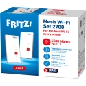 FRITZ!Mesh 2700 Mesh-süsteem, 2-pakk FRITZ!Mesh 2700 Mesh-süsteem, 2-pakk