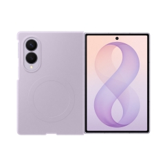 Чехол Samsung Galaxy Fold8 Silicone Magnet Qi2, лаванда