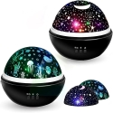 Вращающийся LED ночник-прожектор звездного неба Вращающийся LED ночник-прожектор звездного неба