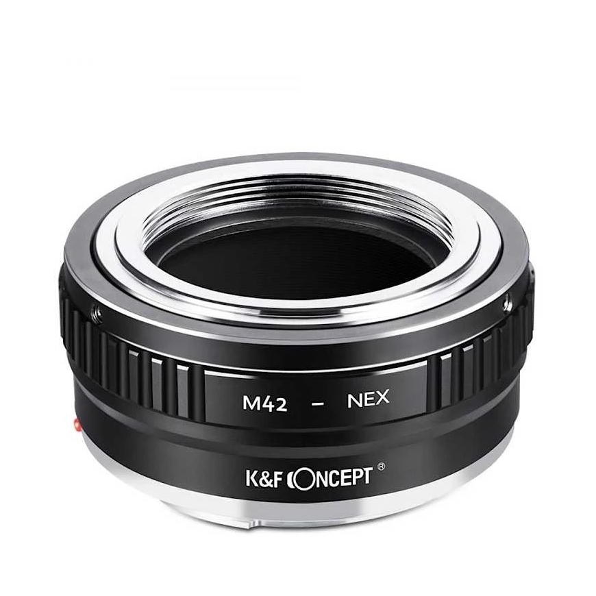 Objektiivin sovitin - K&F Concept M42 bajonetti Sony E-mount messinki – 2