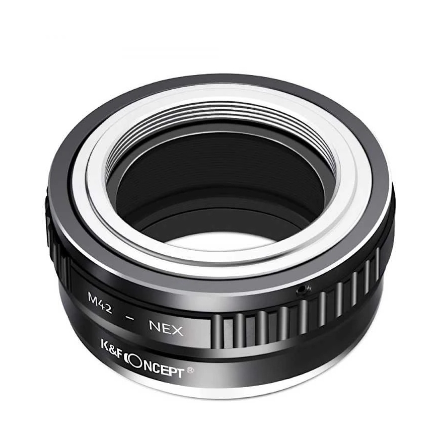 Адаптер объектива - K&F Concept M42 к Sony E-mount латунь – 3