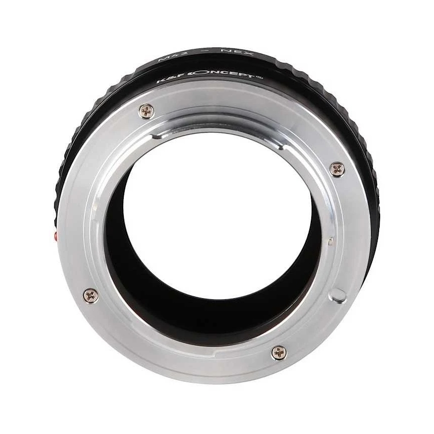 Objektiivin sovitin - K&F Concept M42 bajonetti Sony E-mount messinki – 5