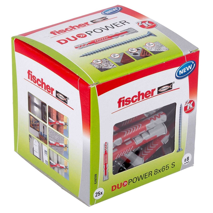 Fischer Fischer DUOPOWER 8x65 S LD 25шт