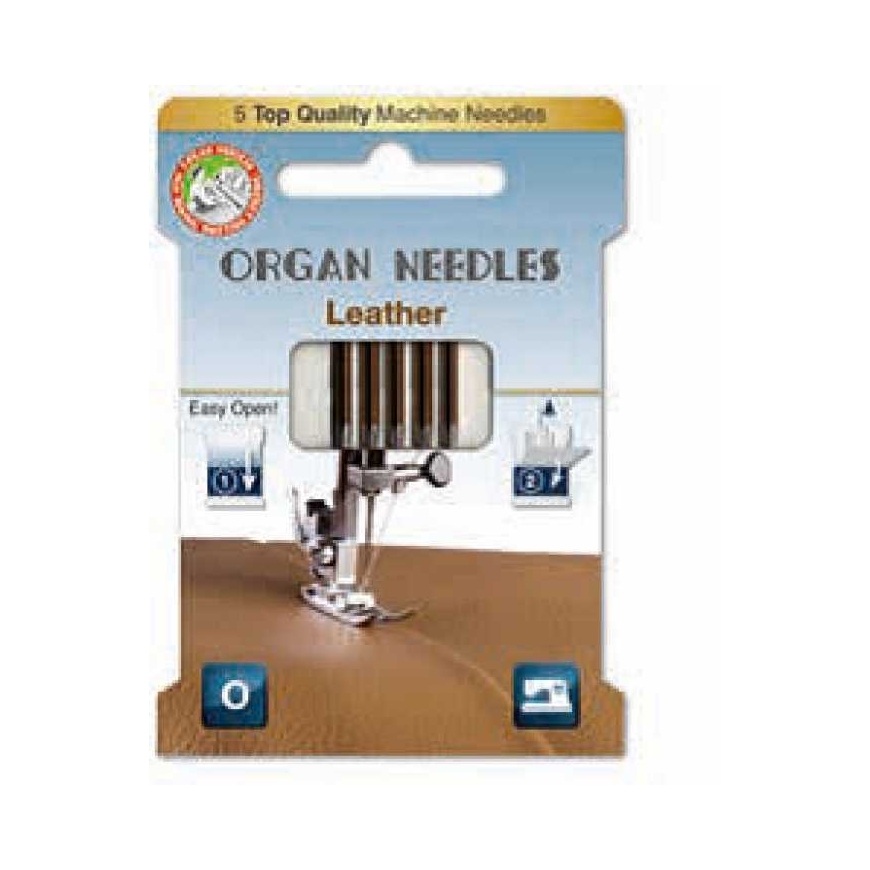 Organ Needles leather N-90-100 ECO- 5pcs