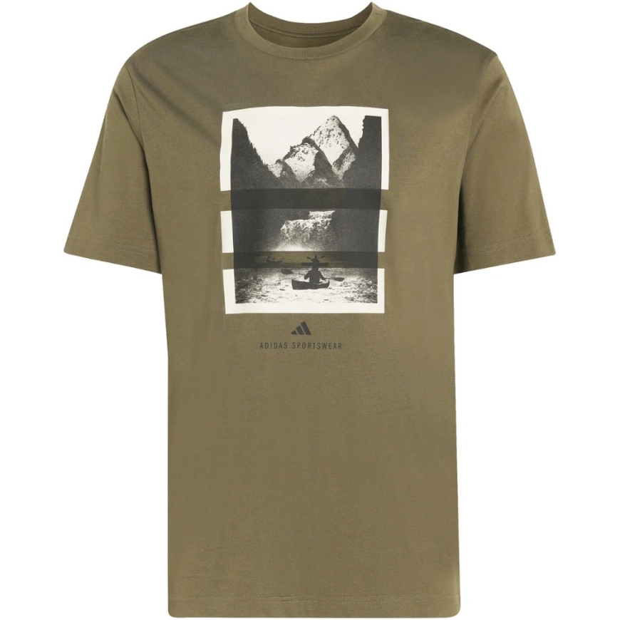 Miesten t-paita adidas Outdoor Kayaking Graphic oliivi KB2540 (XL) – 2