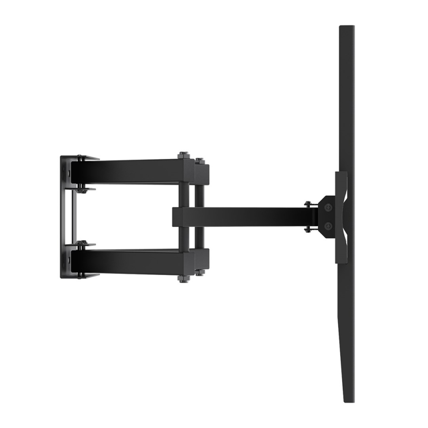 Maclean TV-teline / -kiinnitys, max VESA 400x400, 32-70", enintään 40 kg, musta, kallistus +12°–-12° ja kääntö +60°–-60°, MC-192 – 2