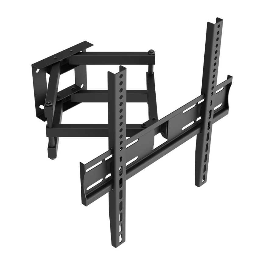 Maclean TV kinnitus / kinnitusraam, max VESA 400x400, 32-70", kuni 40 kg, must, kallutus +12°–-12° ja pööramisreguleerimine +60° – 5