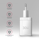Axagon ACU-PD30W wall charger 1x QC3.0/AFC/FCP/PD type-C 30W white