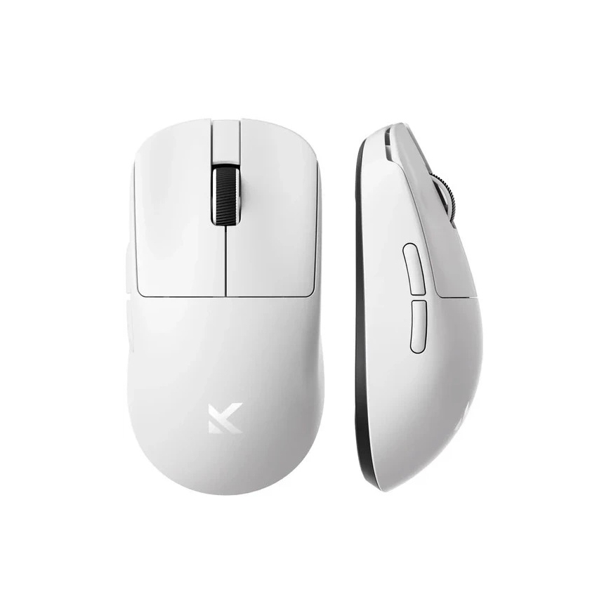 MCHOSE L7 Ultra juhtmevaba hiir | 2.4GHz, BT | 42000 DPI | Valge