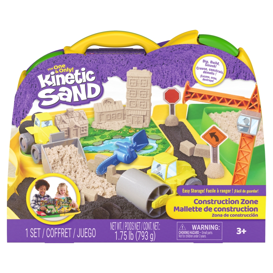 Kinetic Sand 6075775 смесь для лепки и гончарного ремесла 1,13 kg Разноцветный