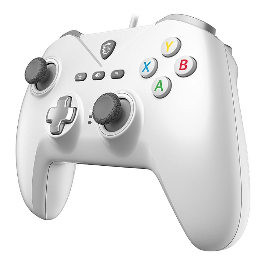 MSI FORCE GC200 WHITE žaidimų valdiklis Balta USB Žaidimų pultelis Analoginis / skaitmeninis Android – 2