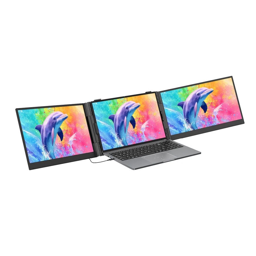 Blackview DCM8 Pro - 15.3" kannettava kannettavan tietokoneen näyttölaajennus, jossa on kaksinäyttötuki ja 2 USB-C-porttia – 2