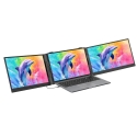 Blackview DCM8 Pro - 15.3" nešiojamas nešiojamojo kompiuterio ekrano prailgintuvas su dviem monitorių palaikymu ir 2 USB-C priev
