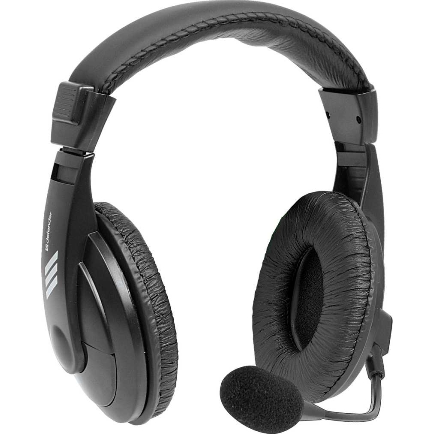 Defender ausinės PC Gryphon 750 Juoda – 3