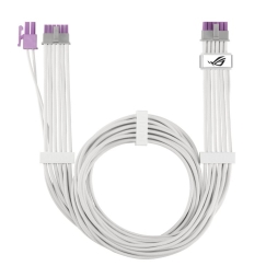 Asus ROG Equalizer 12V-2x6 PCIe virtakaapeli, valkoinen