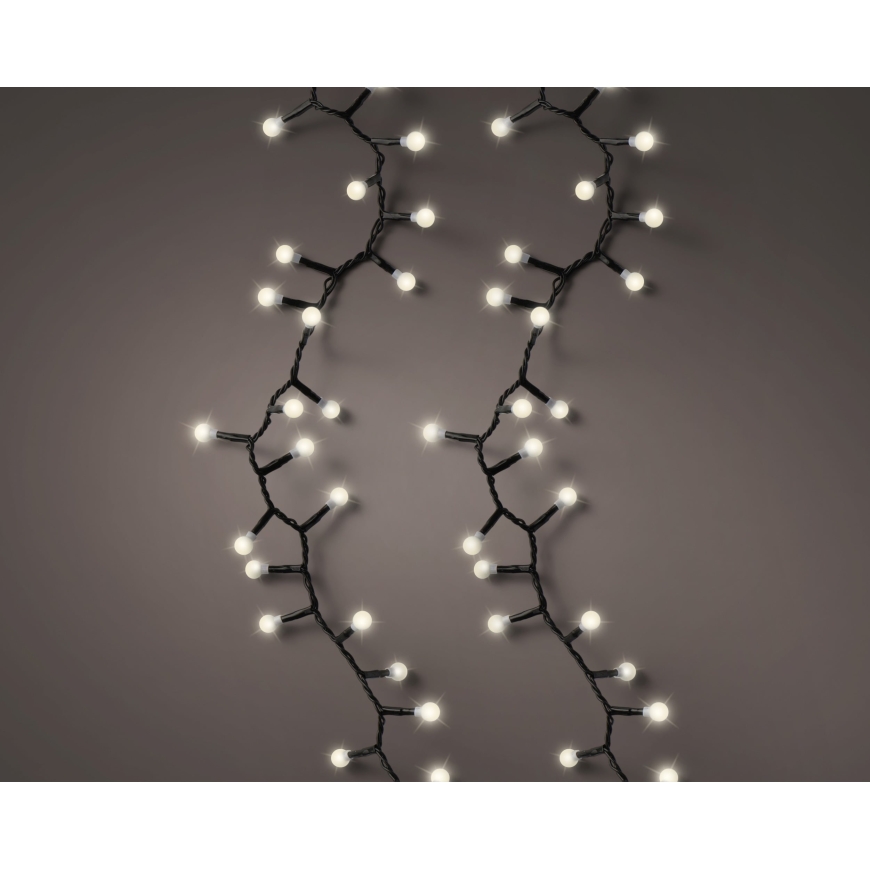 Lumineo Cherry LED Decorative Light Set, Classic White, for Indoor and Outdoor Use – 2