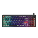 MSI FORGE GK110 näppäimistö Pelaaminen USB QWERTY Englanti (US) Musta MSI FORGE GK110 näppäimistö Pelaaminen USB QWERTY Englanti (US) Musta