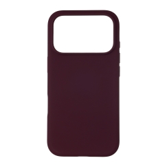 FoneKit MagSafe šķidrā silikona vāciņš, iPhone 18 Pro / 17 Pro, bordo