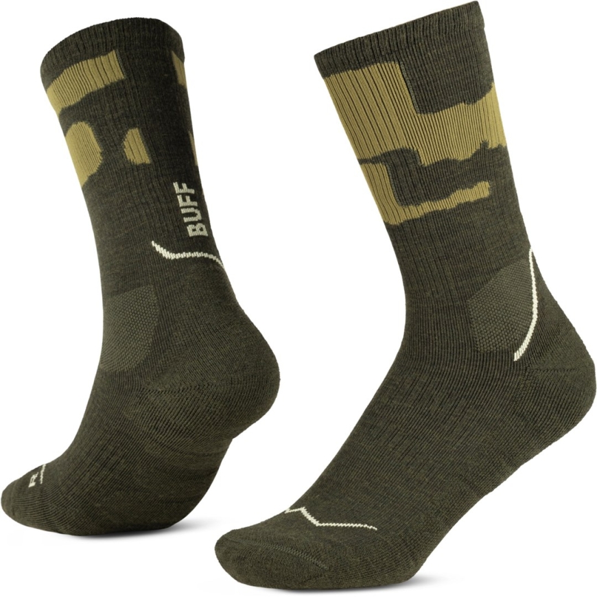 BUFF THERMONET® Crew zeķes TC, Oliņu L