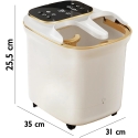 Kāju masieris, ūdens kāju hidromasāža, apsildāmas ritentiņu galviņas, LCD 500 W ER1111 Kāju masieris, ūdens kāju hidromasāža, apsildāmas ritentiņu galviņas, LCD 500 W ER1111