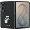 - PU Saffiano Karl un Choupette maciņš Samsung Galaxy Z Fold8 melnā krāsā