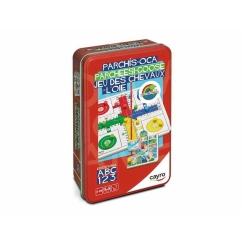 Parch and Oca game board Cayro 12 x 19.5 x 5 cm