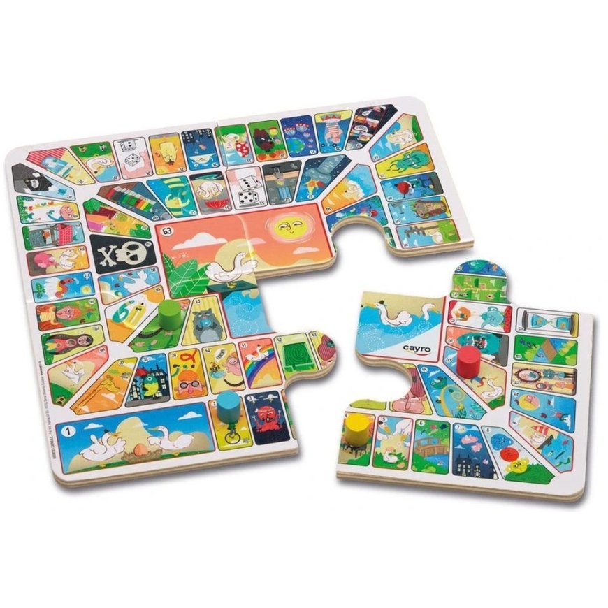 Parch and Oca game board Cayro 12 x 19.5 x 5 cm – 4