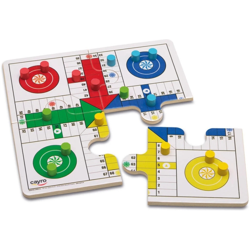 Parch and Oca game board Cayro 12 x 19.5 x 5 cm – 5