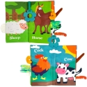 Woopie Baby WOOPIE Book about Animal Tails, Fabric Woopie Baby WOOPIE Book about Animal Tails, Fabric
