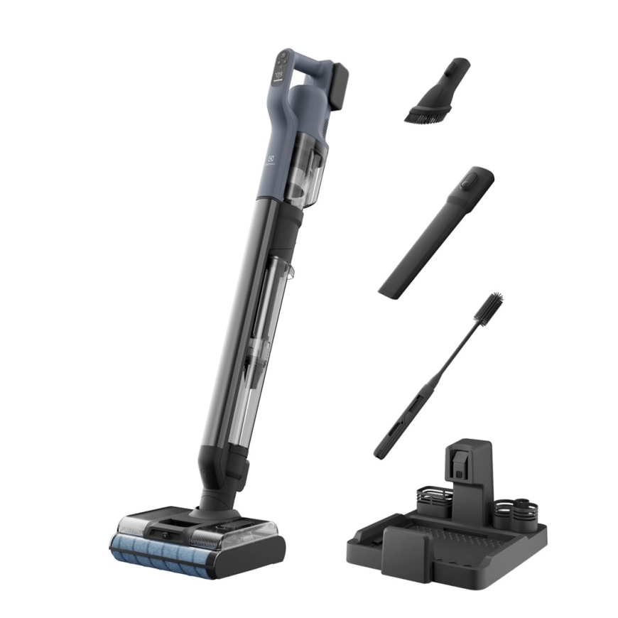 Electrolux EW82U1DB 2-in-1 stick vacuum Battery Dry&wet Cyclonic Bagless 85 W Blue 4.3 Ah – 2