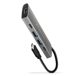 Axagon HMC-5G2 док-станция для ноутбука Проводная USB 3.2 Gen 2 (3.1 Gen 2) Type-C Серый