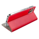 Riff Magnetic book case for Xiaomi Redmi Note 11 / Note 11S Red Riff Magnetic book case for Xiaomi Redmi Note 11 / Note 11S Red