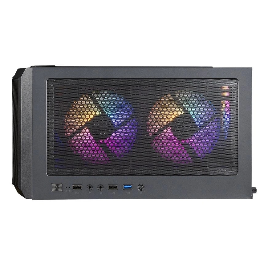 Zalman N7 PLUS V2 ATX Mid Tower datora korpuss, melns – 5