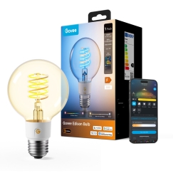Govee E27 Smart Edison G80 Smart Bulb, 500 lm