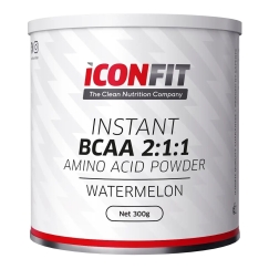 ICONFIT BCAA 2:1:1 aminoskābju pulveris, arbūzs, 300 g