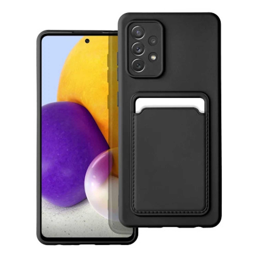 Силиконовый чехол Riff Card для Samsung Galaxy A34 5G черный