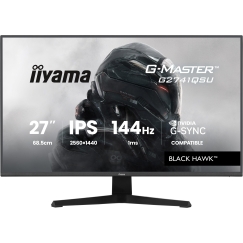 iiyama G-MASTER G2741QSU-B1 computer monitor 68.6 cm (27") 2560 x 1440 pixels 4K Ultra HD QLED Black