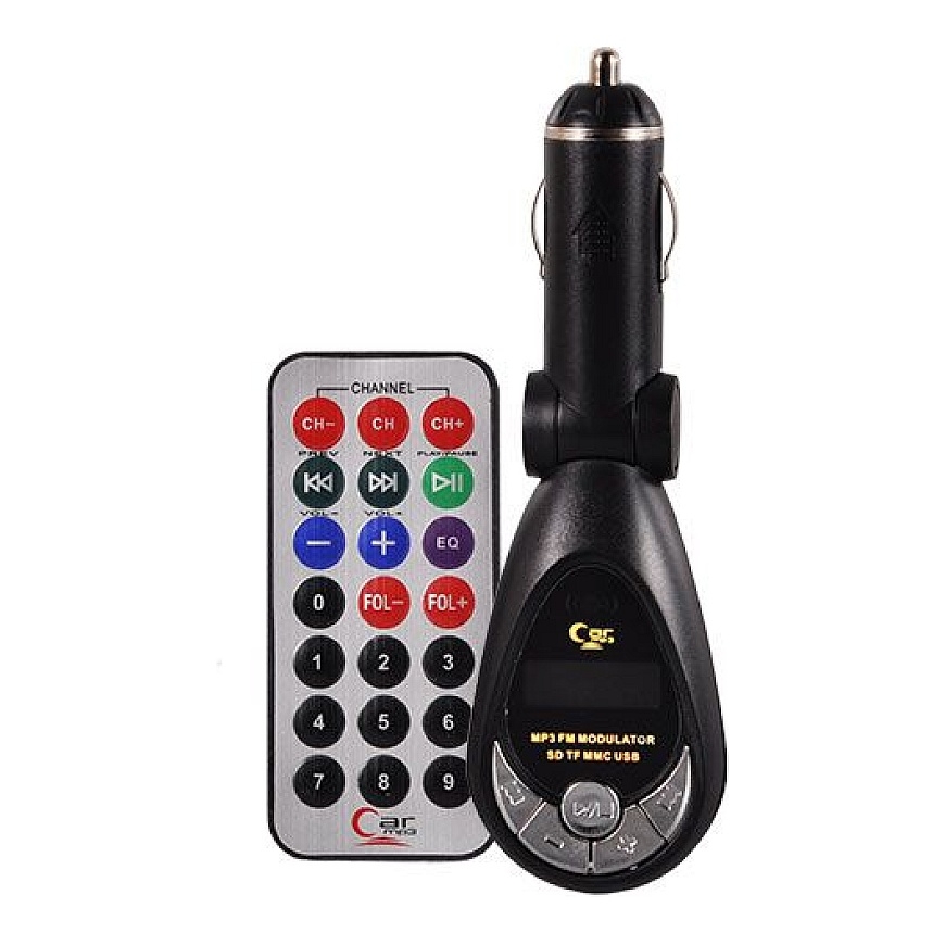 FM edastaja CMP05 kaugjuhtimisega / USB pesa / MicroUSB