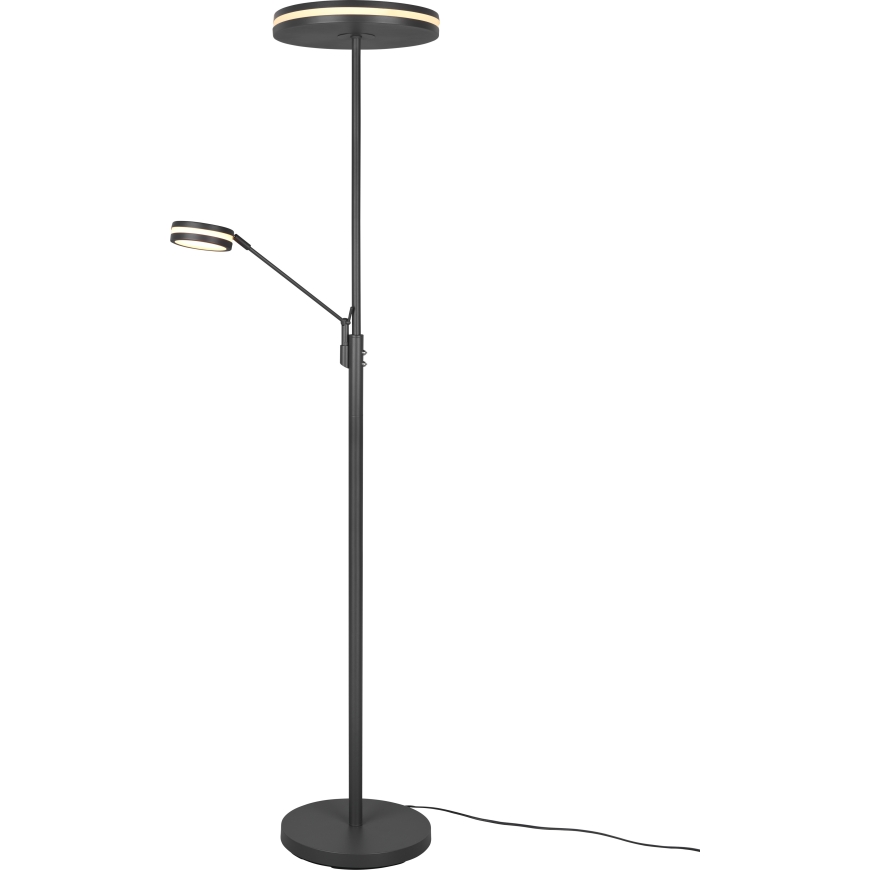 Trio Franklin LED griesta lampa, 650/4100 lm, 2700/3200/4000 K, LED 6,5/35 W, antracīts