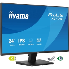 iiyama ProLite X2491H-B1 kompiuterio monitorius 60,5 cm (23.8") 1920 x 1080 pikseliai „Full HD“ LCD 