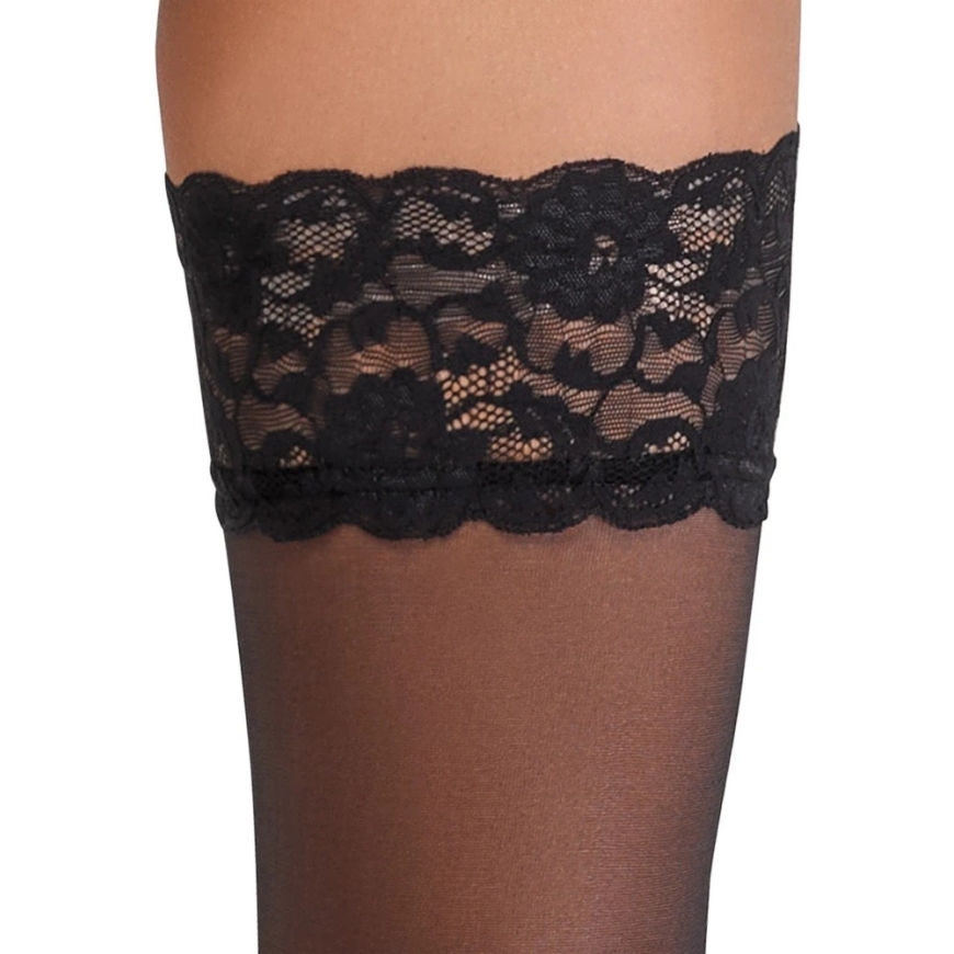 Cottelli Legwear HoldUp Stock bl 2 – 5