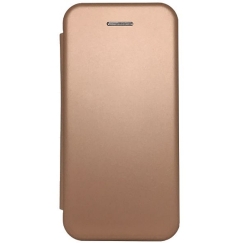 Samsung Galaxy S10 Book Case rozā zelts