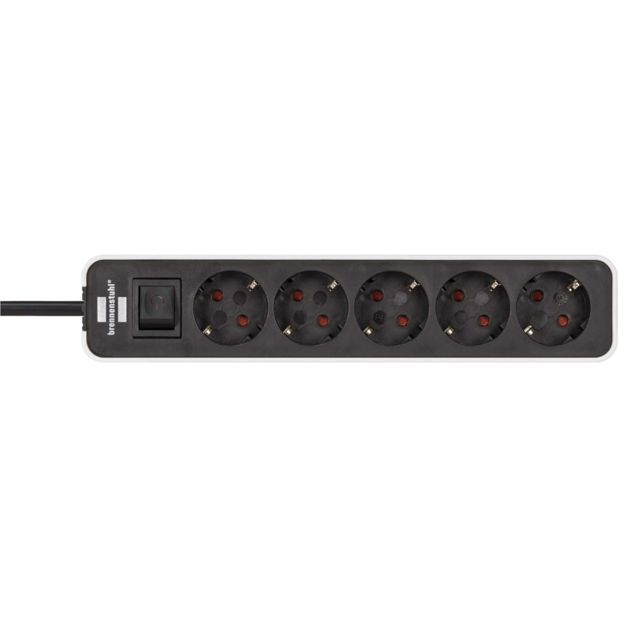 Brennenstuhl 1153250020 1.5m 5V Black/White